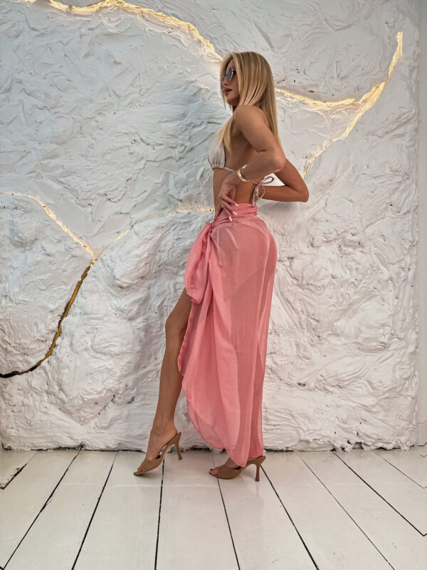 image00010 Glow Maxi Pareo - Coral Blush